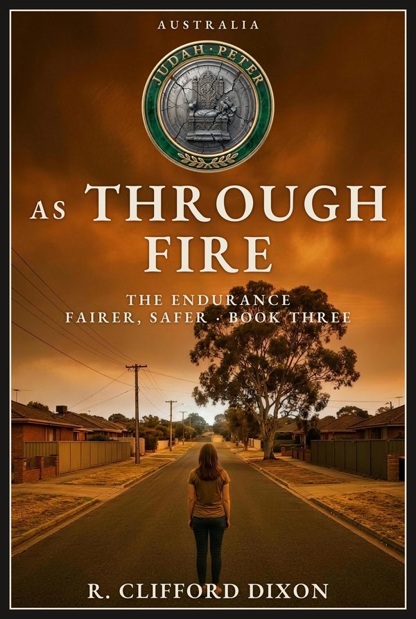 As Through Fire — cover